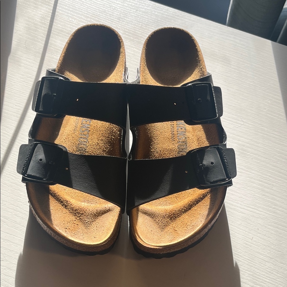 Birkenstock Black Double Strap Sandals
